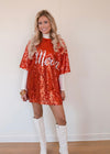 Merry Sparkle Dress - Red