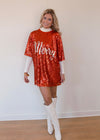 Merry Sparkle Dress - Red