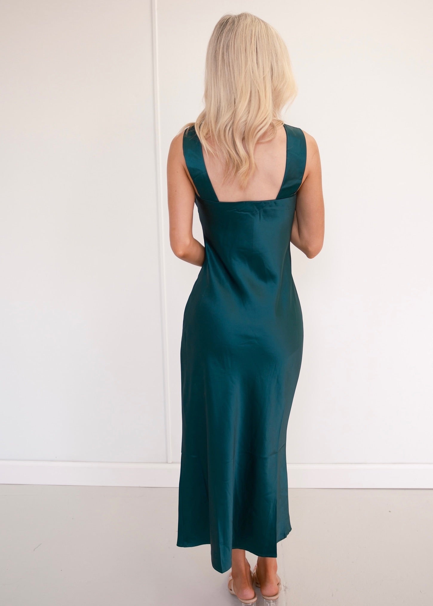 Cindy Lou Midi Dress - Green