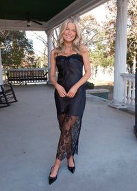 Sallie Lace Midi Dress