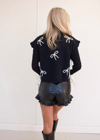 Eleanor Bow Sweater Vest
