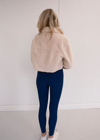 Mina Teddy Cropped Jacket