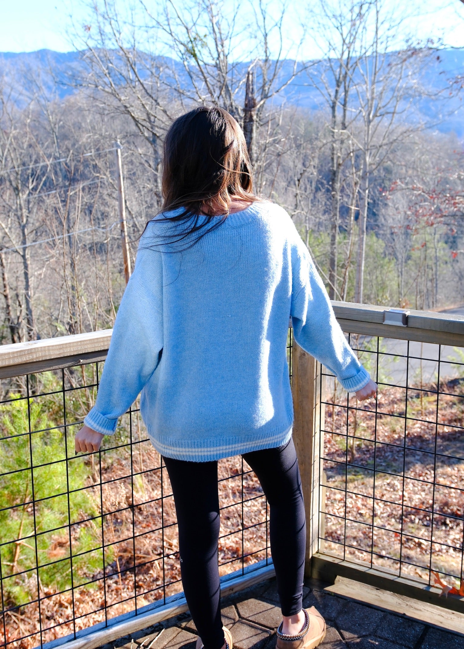 Apres Ski Club Sweater - Baby Blue