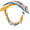 Yellow/Blue Scarf Necklace