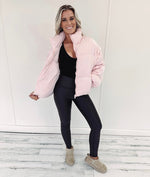 Savannah Puffer Jacket - Pink