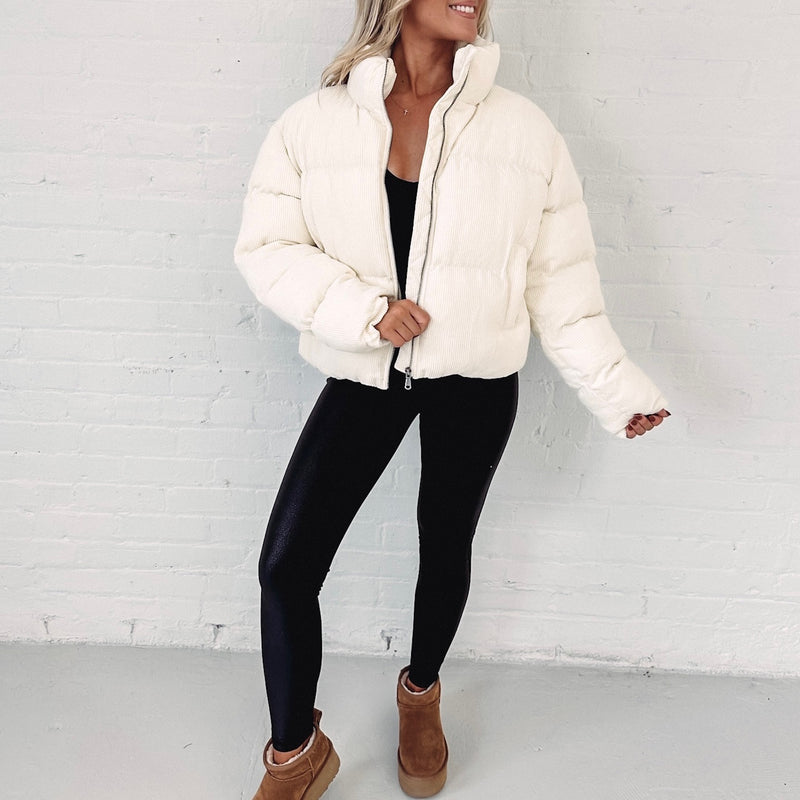 Ally Cord Puffer Jacket