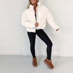 Ally Cord Puffer Jacket