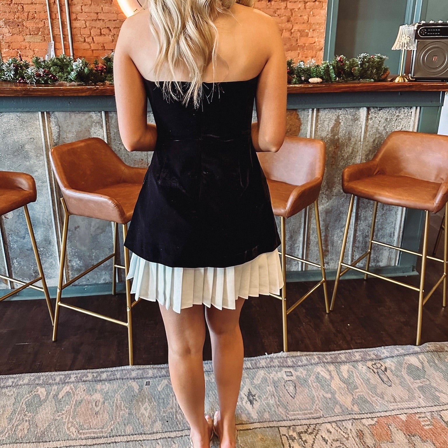 velvet mini dress black WARDROBE.NYC Strapless Velvet Mini Dress - Women - Black Dresses