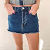 Madison Denim Mini Skirt
