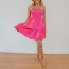 Carin Strapless Mini Dress - Pink