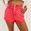 Red Paperbag Shorts