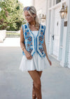 Dallas Embroidered Vest