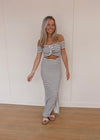 Santorini Striped Dress