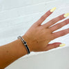 Black/Silver Cuff
