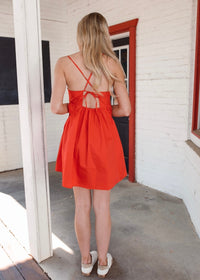 Mary Dress - Red