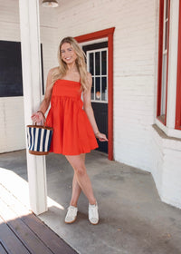 Mary Dress - Red
