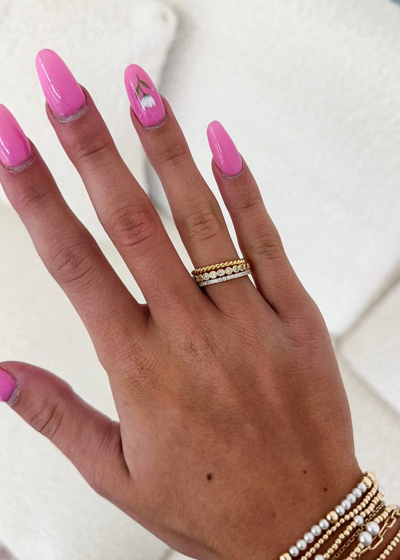 Gold Plated Ring Set
