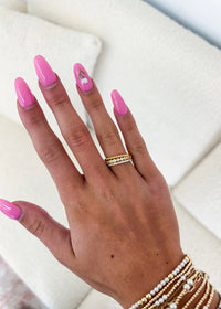 Gold Plated Ring Set