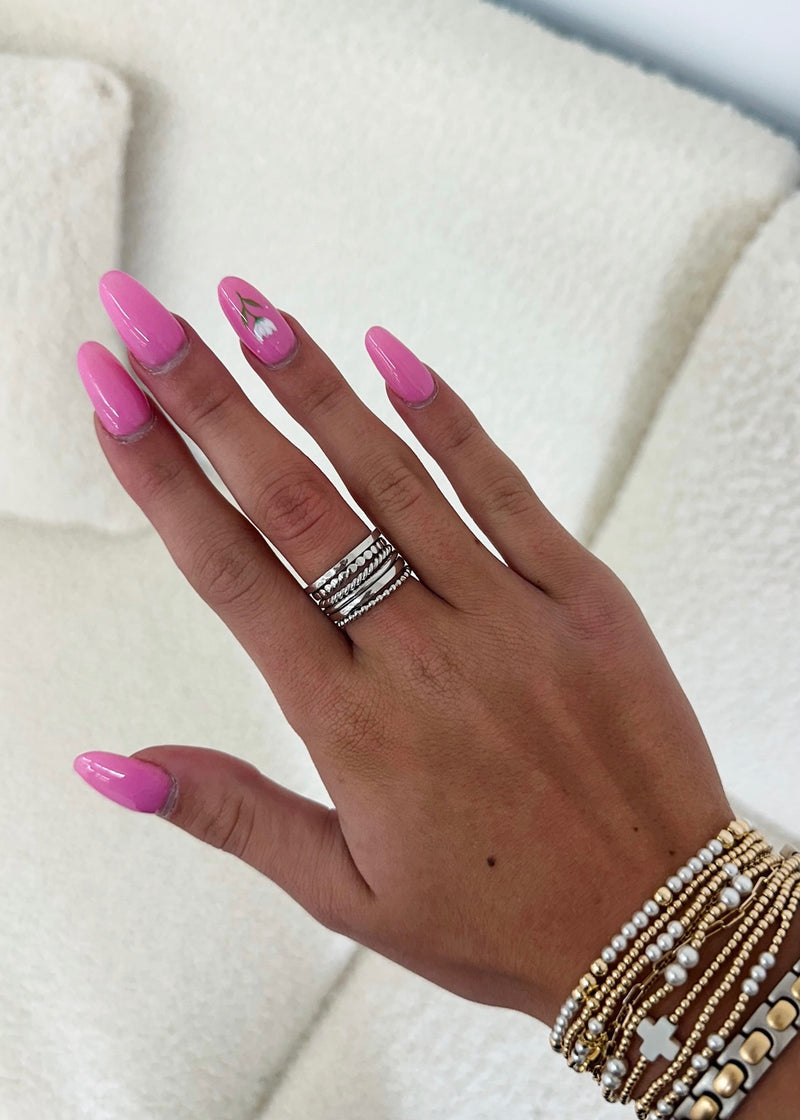 Sterling Silver Ring Set