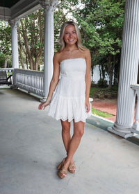 Olivia Dress - White