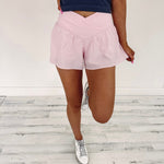 Lakelynn Active Shorts - Pink