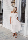 Eleanor Eyelet Midi Dress
