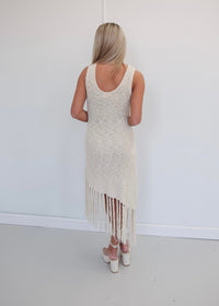 Zoey Fringe Dress/Cover up