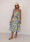 Lemon Midi Dress