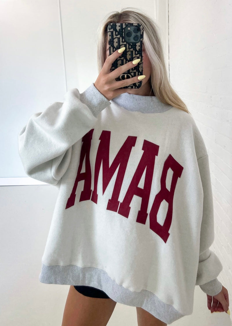 Alabama Mock Neck - Reversible