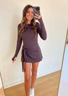 Mills Active Dress - Brown