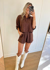 Amber Suede Set