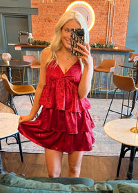 Carlee Dress - Red