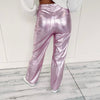 Briar Pink Metallic Pants