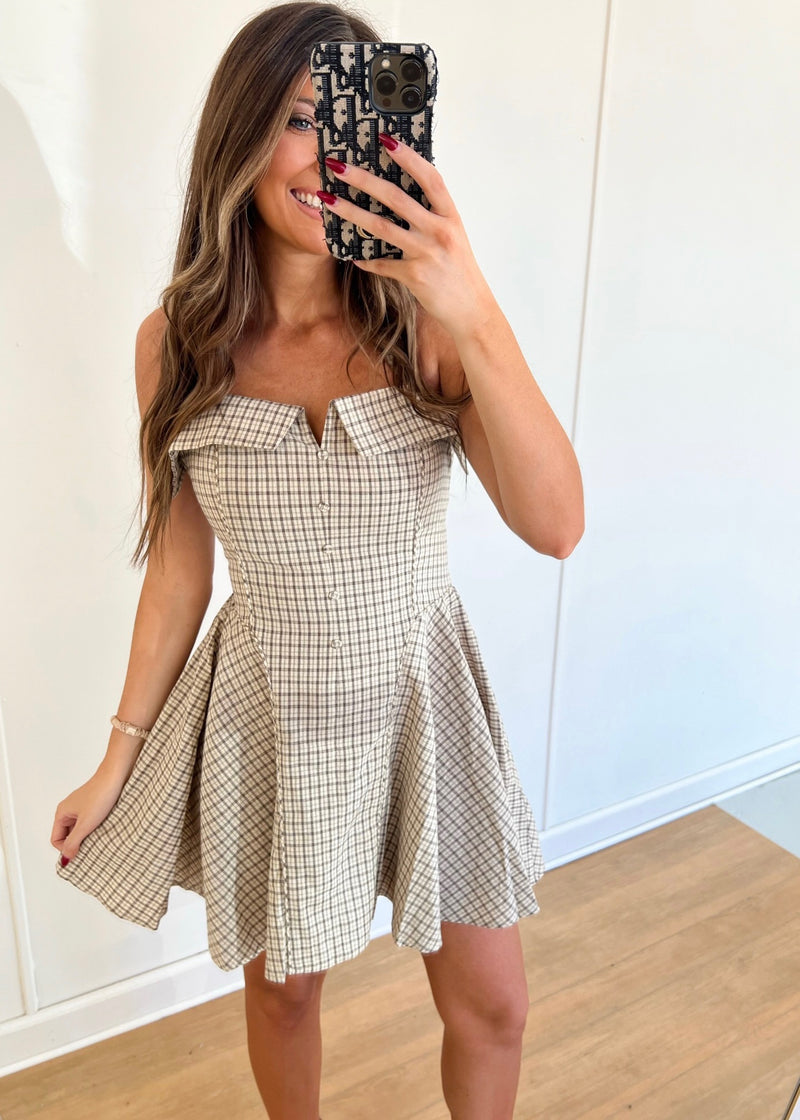 Rory Romper - Plaid