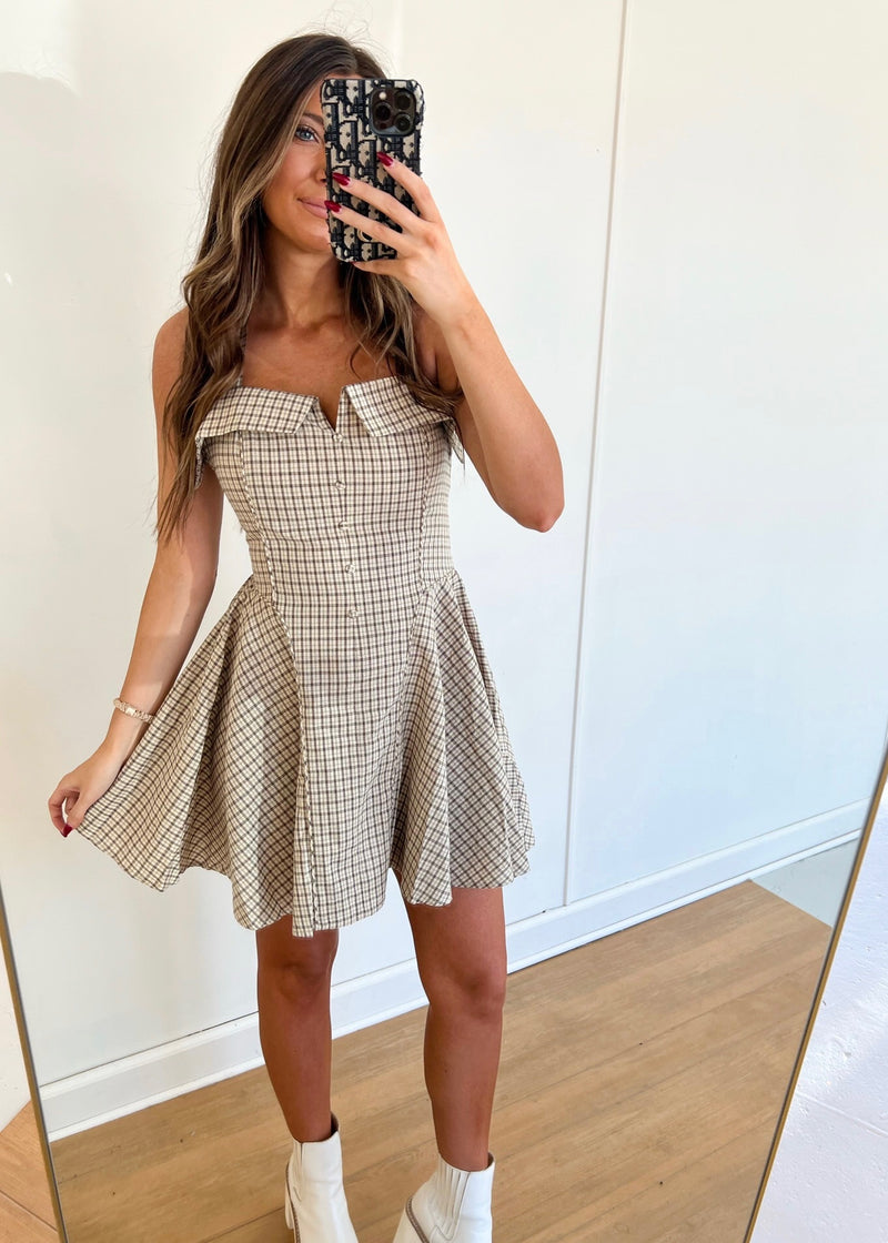 Rory Romper - Plaid