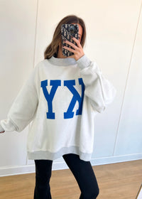 Kentucky Mock Neck Pullover - Reversible