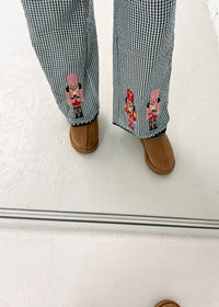 Nutcracker Embroidered Pajamas