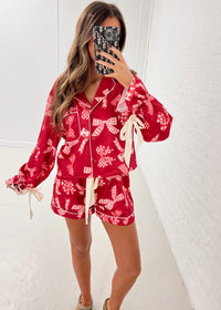 Red Bow Pajamas