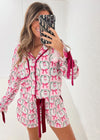Pink Santa Pajamas