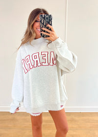 Merry Mock Neck Pullover