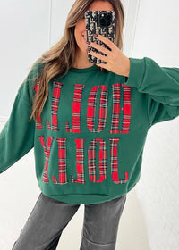 Holly Jolly Pullover - Green