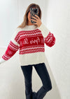 Apres Ski Sweater - Red