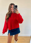 Ruby Red Cardigan