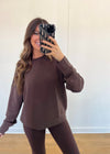 Chocolate Brown Ultra Soft Pullover