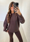 Chocolate Brown Ultra Soft Pullover