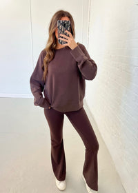 Chocolate Brown Ultra Soft Pullover