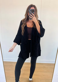 Miller Cardigan - Black
