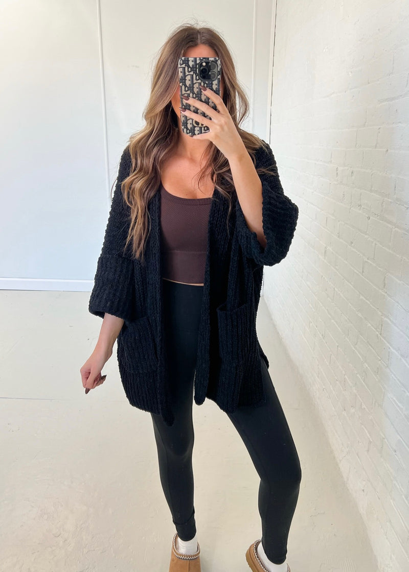 Miller Cardigan - Black
