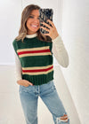 Leighton Sweater Vest - Green