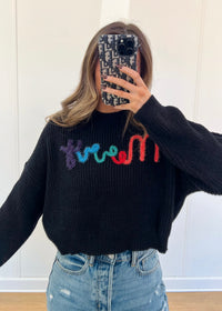 'Merry' Sweater - Black